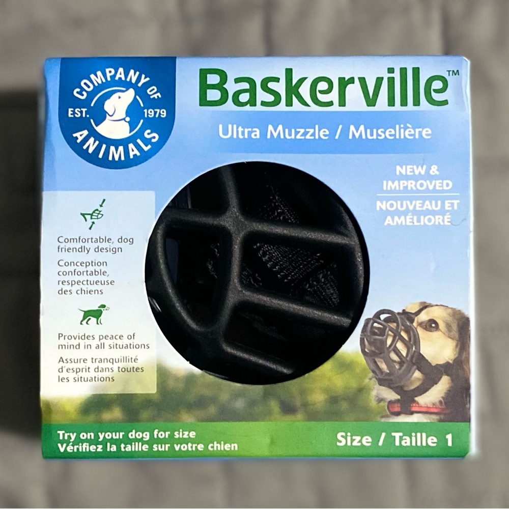 Company Of Animals Baskerville Muzzles Size 1